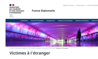 L’édition 2026 du guide des victimes françaises à l’étranger est en ligne
